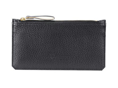 【豊岡財布 つつむ SW203 ブラック】TUTUMU flat カード&コインケース